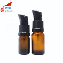 10ml essential oil amber glass bottles with dropper cap Round-1207A